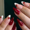12 Sizes-24 Pcs Press On Nails Y149
