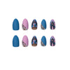 12 Sizes-24 Pcs Press On Nails JP1816