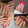 12 Sizes-24 PcsPress On Nails JP3354