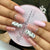 12 Sizes-24 Pcs Press On Nails Z420