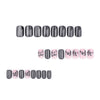 12 Sizes-24 Pcs Press On Nails JP3944