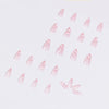 12 Sizes-24 Pcs Press On Nails JP1070