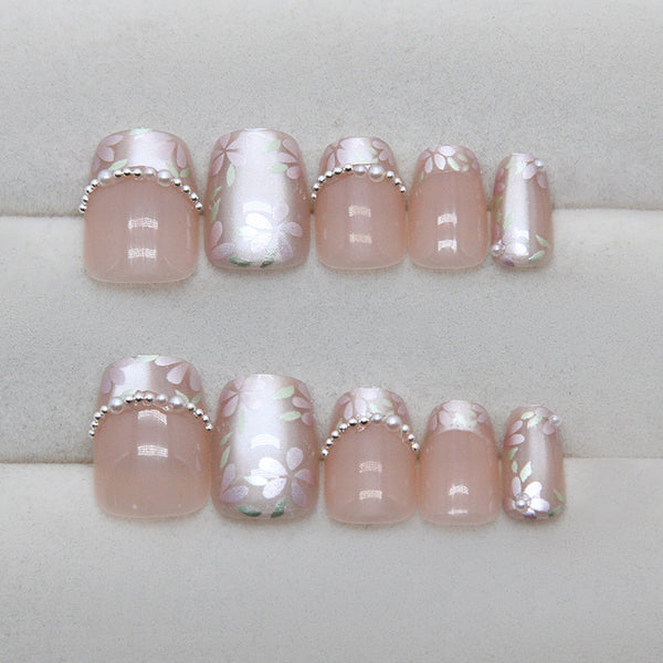 12 Sizes-24 Pcs Press On Nails MY106