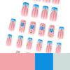 12 Sizes-24 Pcs Press On Nails JP4233