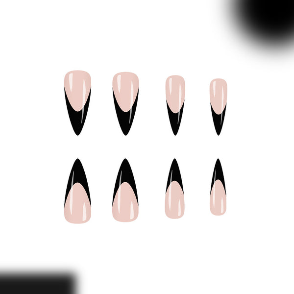 12 Sizes-24 Pcs Press On Nails C1092