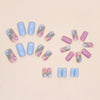 12 Sizes-24 Pcs Press On Nails W819