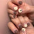 12 Sizes-24 Pcs Press On Nails JP997