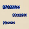 12 Sizes-24 Pcs Press On Nails Y533-1