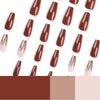 12 Sizes-24 Pcs Press On Nails JP2928