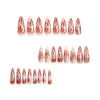 12 Sizes-24 Pcs Press On Nails GN018