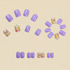 12 Sizes-24 Pcs Press On Nails Y748