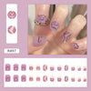 12 Sizes-24 Pcs Press On Nails R497