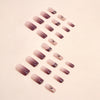 12 Sizes-24 Pcs Press On Nails Z795