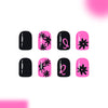 12 Sizes-24 Pcs Press On Nails C1202
