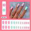 12 Sizes-24 Pcs Press On Nails W1065