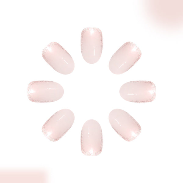 12 Sizes-24 Pcs Press On Nails C1030