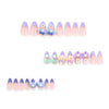 12 Sizes-24 Pcs Press On Nails JP2799