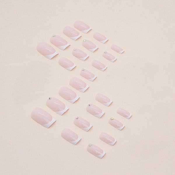 12 Sizes-24 Pcs Press On Nails Z638