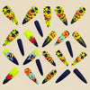 12 Sizes-24 Pcs Press On Nails Y557