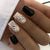 12 Sizes-24 Pcs Press On Nails Z621