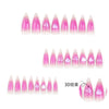 12 Sizes-24 Pcs Press On Nails JP3244
