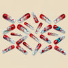 12 Sizes-24 Pcs Press On Nails Y1516