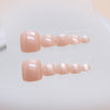 12 Sizes-24 Pcs Press On Nails F139