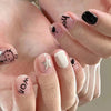 12 Sizes-24 Pcs Press On Nails R780