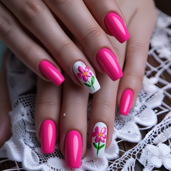 12 Sizes-24 Pcs Press On Nails y2085-24