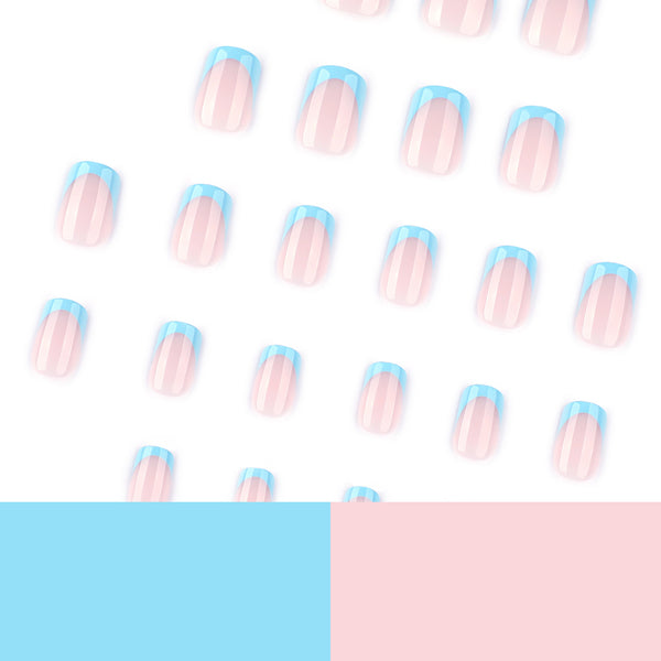 12 Sizes-24 Pcs Press On Nails JP3979