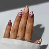 30 Pcs Press On Nails W1838