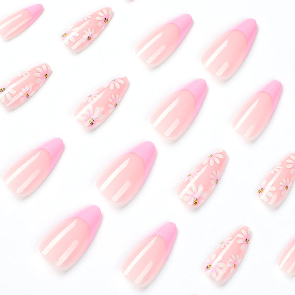 12 Sizes-24 Pcs Press On Nails JP1481