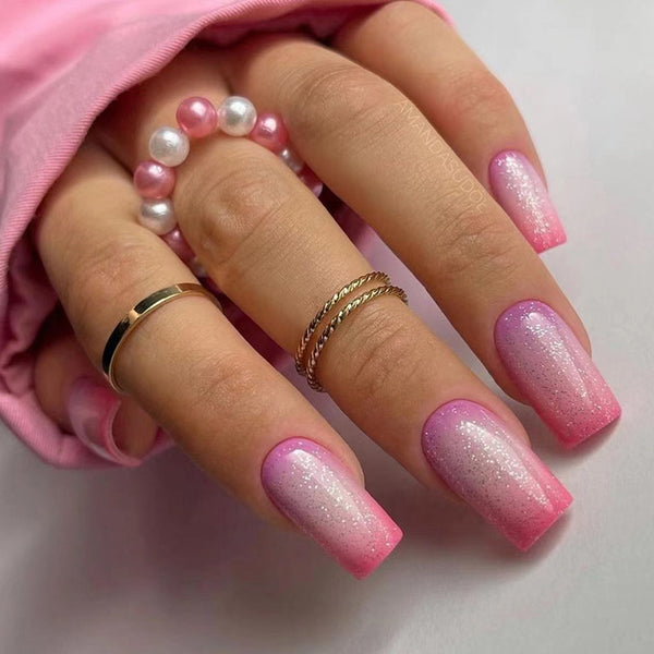 12 Sizes-24 Pcs Press On Nails W898