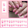 12 Sizes-24 PcsPress On Nails C460