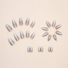 12 Sizes-24 Pcs Press On Nails W332