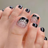 12 Sizes-24 Pcs Press On Nails D014