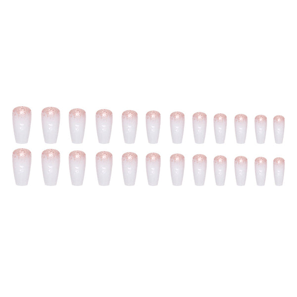 12 Sizes-24 Pcs Press On Nails W740