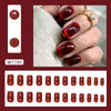 12 Sizes-24 Pcs Press On Nails W1788