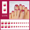 12 Sizes-24 Pcs Press On Nails C1775
