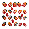 12 Sizes-24 Pcs Press On Nails Y1473