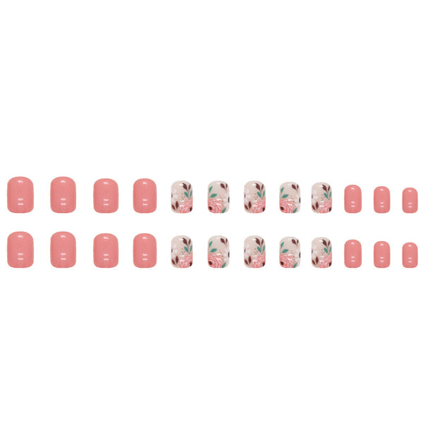 12 Sizes-24 Pcs Press On Nails W856
