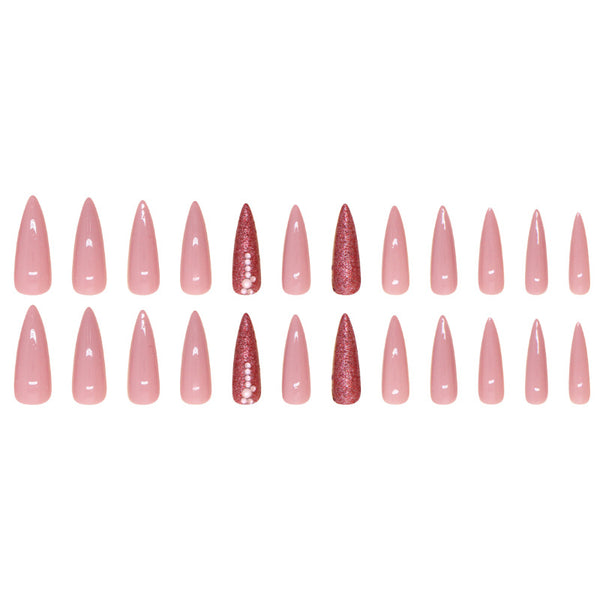 12 Sizes-24 Pcs Press On Nails Z875