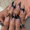 12 Sizes-24 Pcs Press On Nails JP3527