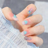 12 Sizes-24 Pcs Press On Nails R500