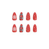 12 Sizes-24 Pcs Press On Nails JP1912