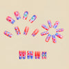 12 Sizes-24 Pcs Press On Nails Y986