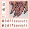 12 Sizes-24 Pcs Press On Nails Z547