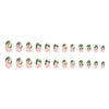 12 Sizes-24 Pcs Press On Nails W445