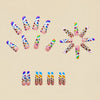 12 Sizes-24 Pcs Press On Nails Y697