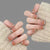 12 Sizes-24 Pcs Press On Nails R902